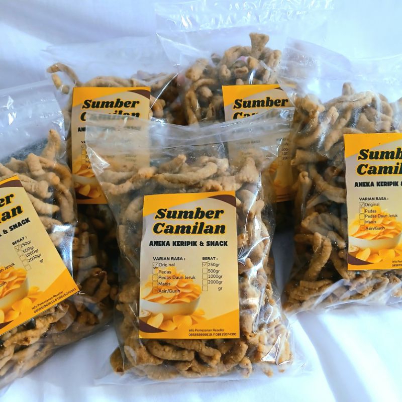 

Kripik Usus Ayam Original Renyah Gurih | Sumber Camilan 2