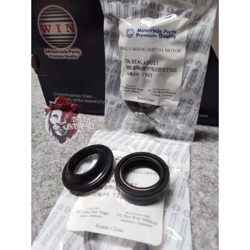 OIL SEAL SHOCK DEPAN (26.37.10,5) ORIGINAL WIN