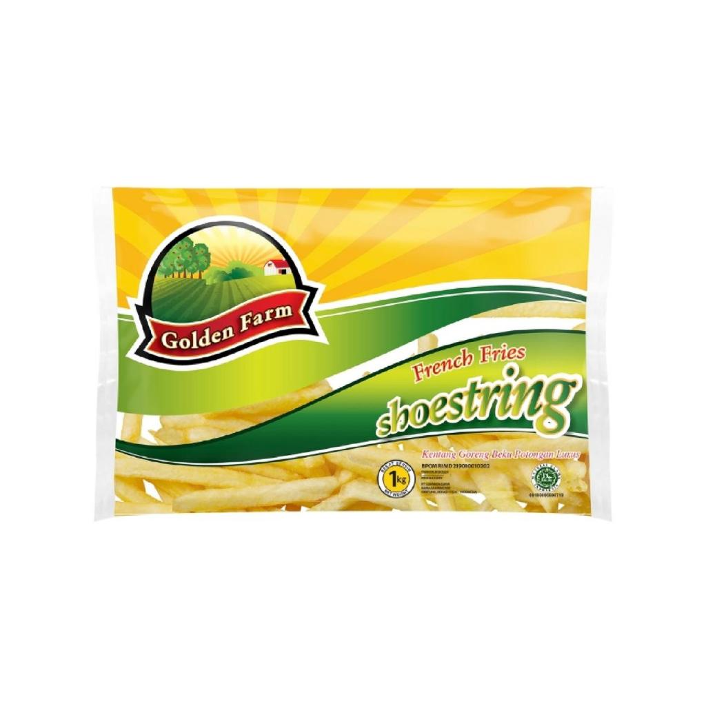 

Golden Farm French Fries - Kentang Goreng Frozen