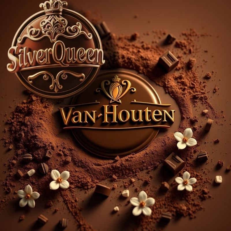 coklat queen silver vanhouten kemasan foil termurah