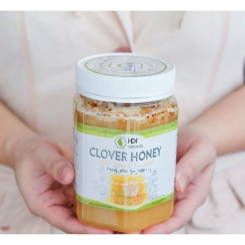 

madu clover honey 1kg exp 2026 mei free sendok kayu