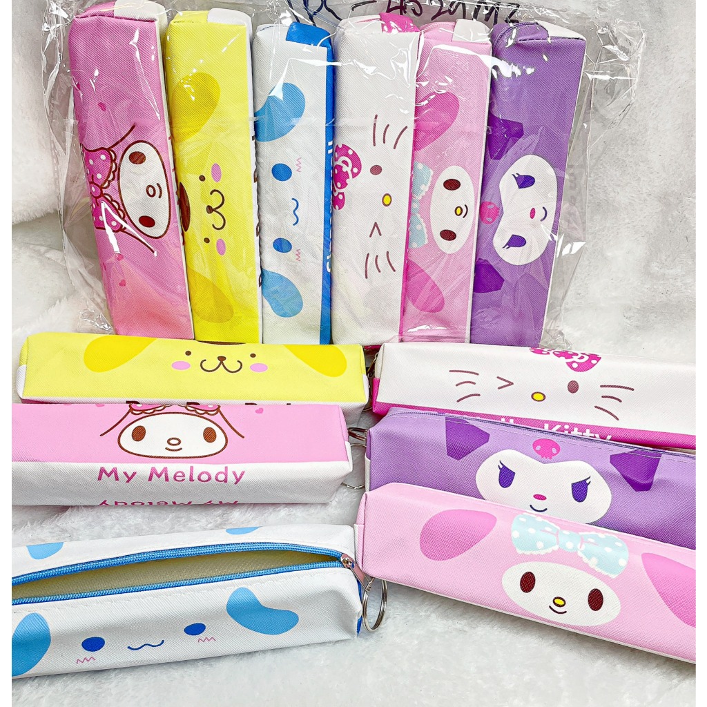 

Kotak Pensil Lucu Karakter Sanrio (Kuromi, Melody, Cinamoro, Hello Kitty, Pompompurin)