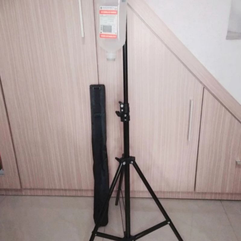 Tiang Infus CAPD Portable Homecare 1 Pengait