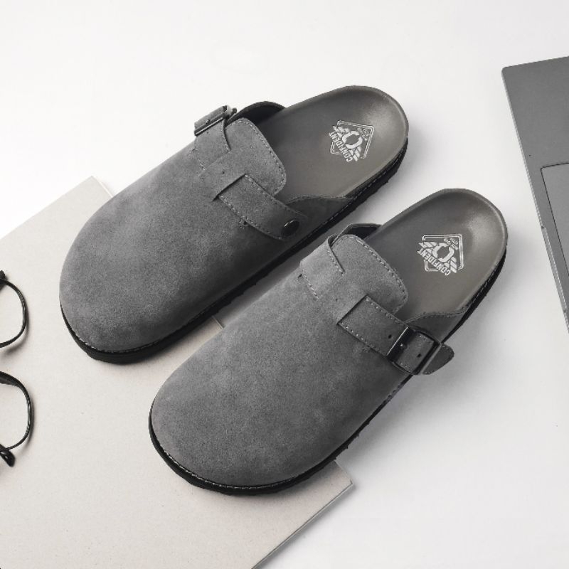CONFIDENT- BUSTONG - Sandal sepatu pria terbaru sandal kekinian sandal bustong