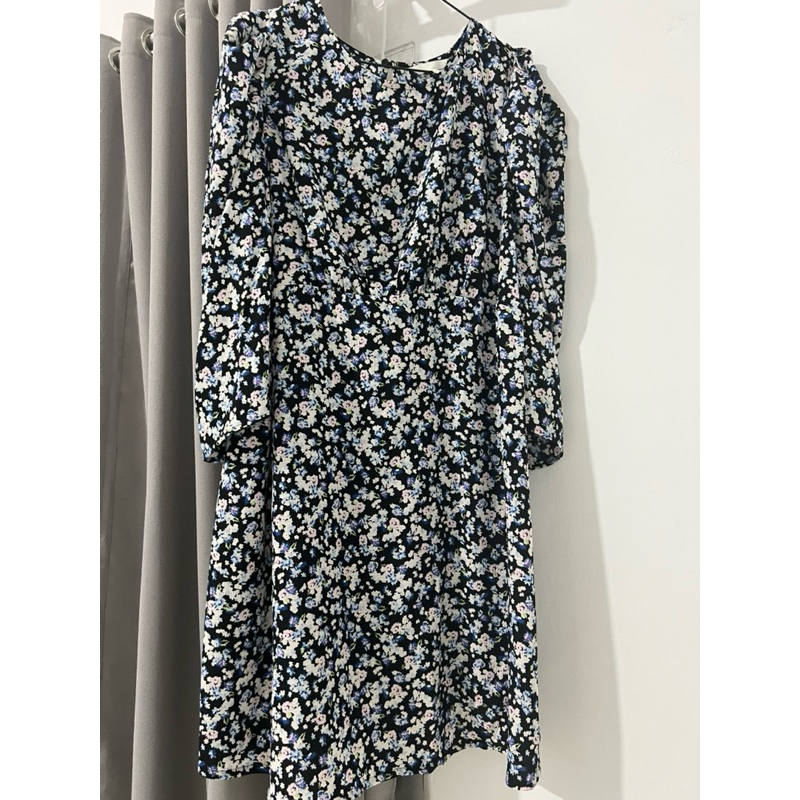 DRESS HNM ORIGINAL DEWASA BIGSIZE JUMBO DRESS WANITA JUMBO BIGSIZE DRESS TILE DRESS JUMBO KOREA DRES