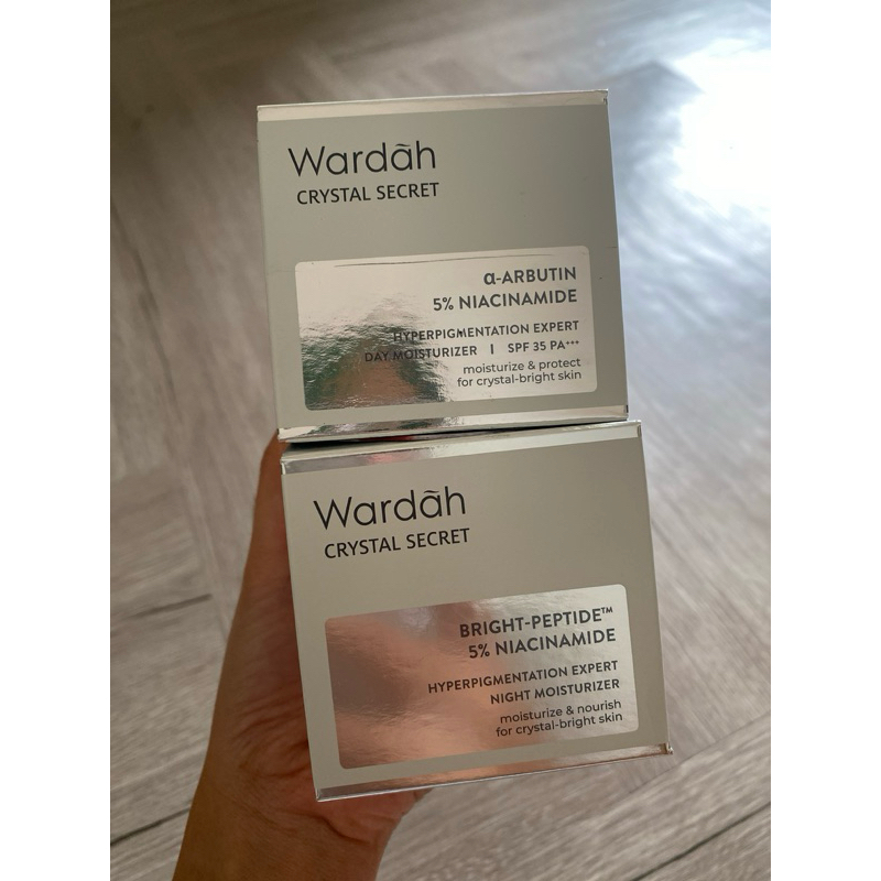 [JUAL MURAH][GARANSI ORI] wardah crystal secret siang dan malam cream
