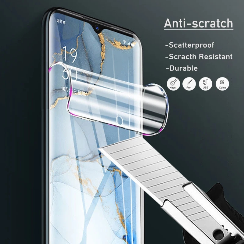 Anti Gores Hydrogel Film Screen Protector Jelly Sharp Aquos R7 R8S R8S Pro