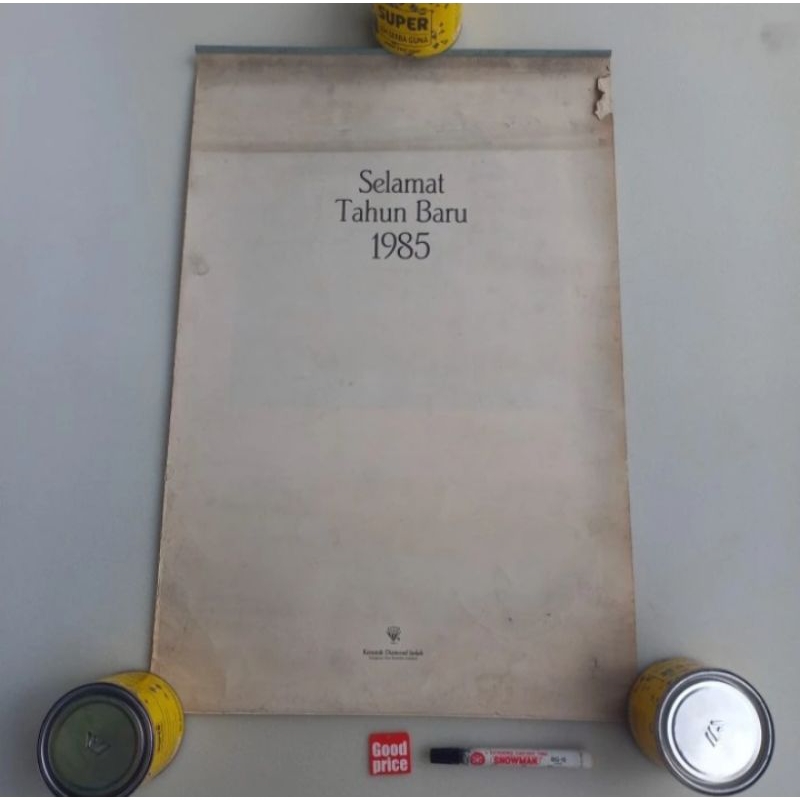 

Kalender 1985 gambar iklan keramik Diamond