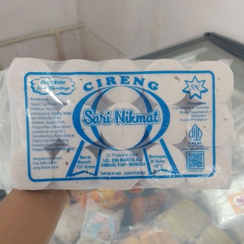 

cireng koin sari nikmat isi 105 pcs