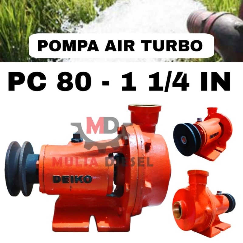 Pompa Air Keong PC 80 PC80 TURBO 1 1/4 1.25 in Kuningan