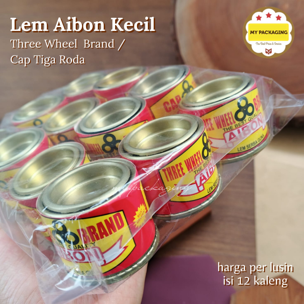 LEM AIBON KECIL 12 kaleng kecil