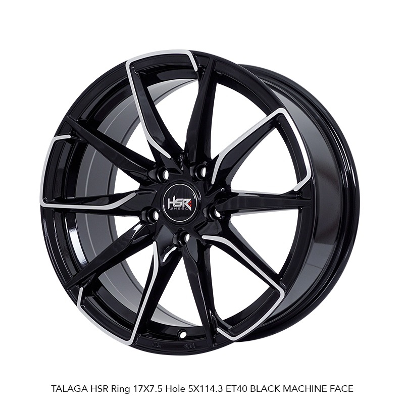 Velg mobil BRV Ring 17 HSR TALAGA Lubang 5 Offset 40 Bmf