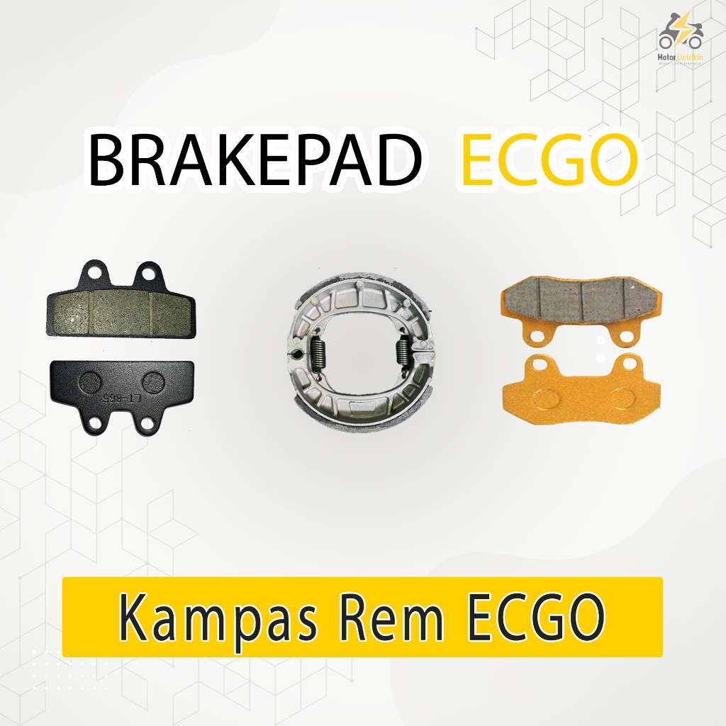 Kampas Rem Motor Listrik ECGO