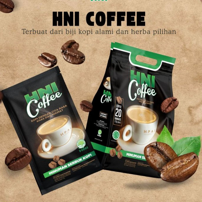 

HNI Coffee - Minuman Serbuk Kopi Herba