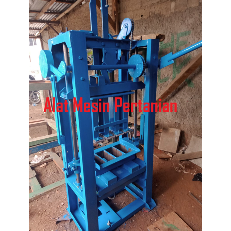 Mesin Press Batako-Paving Block Sistem Getar - Mesin Press Cetak Batako Ringan