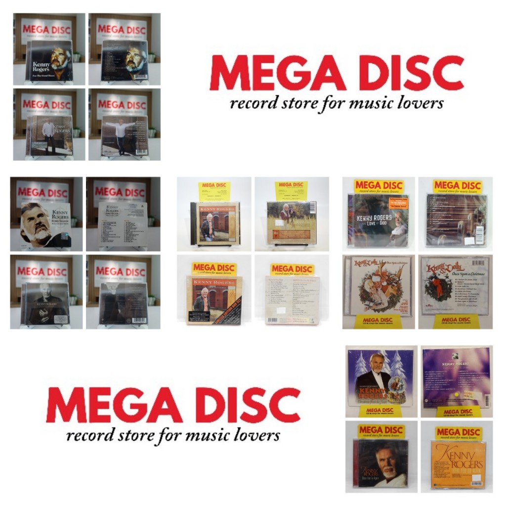 CD Kenny Rogers Album - Cek Varian / Barcode Audio Music