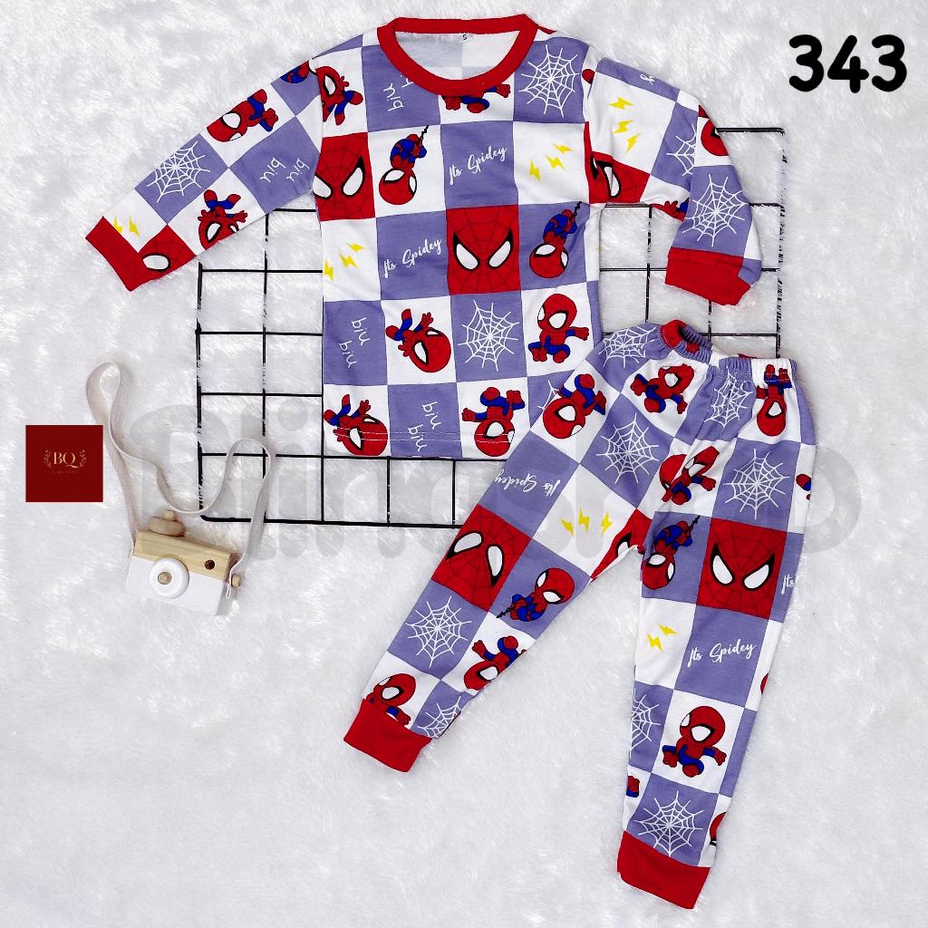 Blinqshop Baju Tidur Anak Untuk 1-10Tahun Bahan Kaos /Piyama Anak Perempuan/Piyama Anak Laki Laki/Se