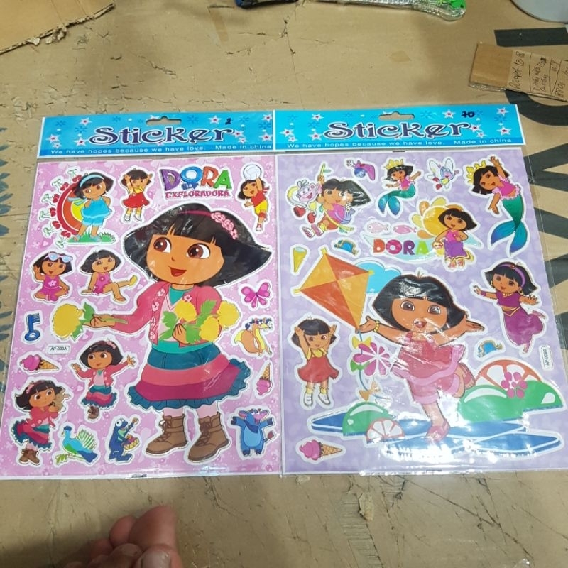 

Sticker Laser Motif Dora AP-009A / AP-009B