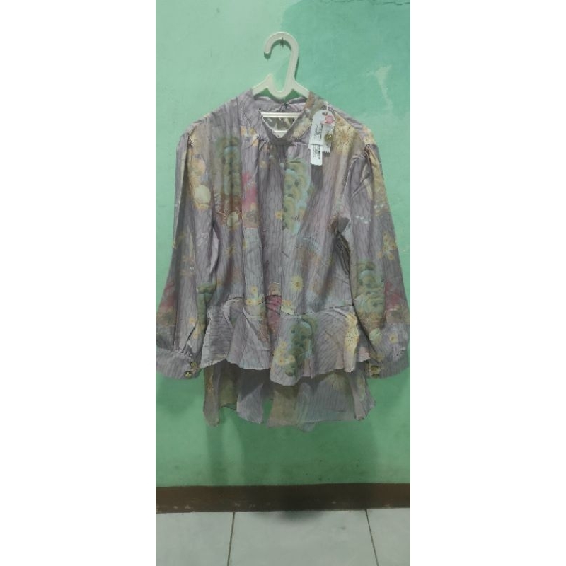 osean blouse/blouse/atasan ungu/atasan Shi/Shi by Shiren Sungkar/Ocean blouse by Shi