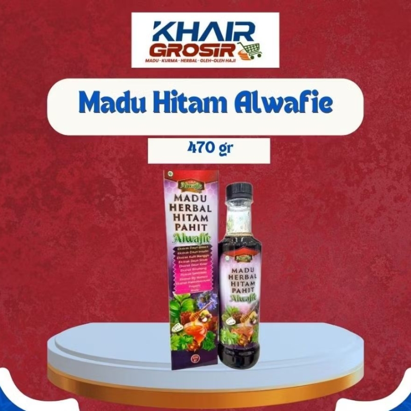 

Madu Herbal Hitam Pahit Al Wafie
