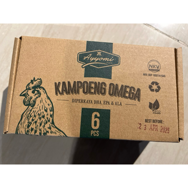 

TELUR KAMPOENG OMEGA 6s