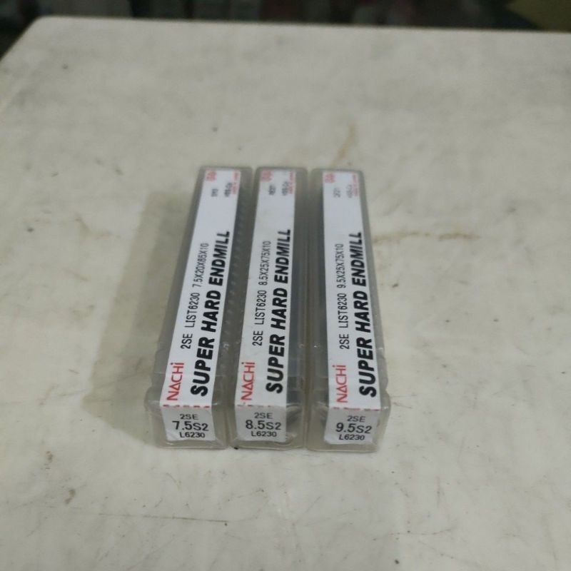 Endmill Nachi 2SE 2flute 4,5mm 5,5mm 6,5mm 7,5mm 8,5mm 9,5mm