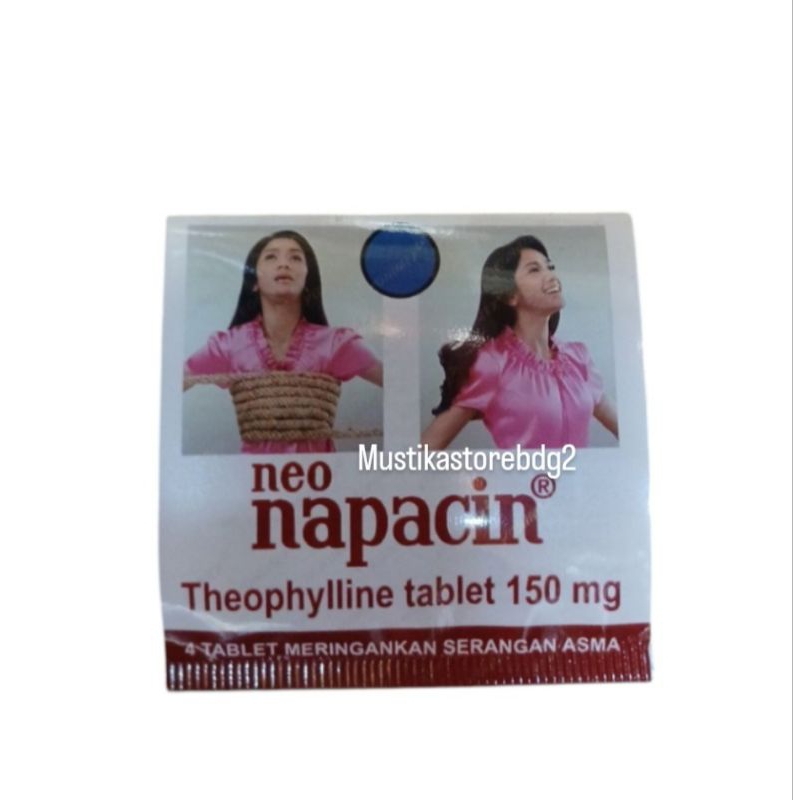 Neo Napacin Obat Serangan Asma Isi 4 Tablet