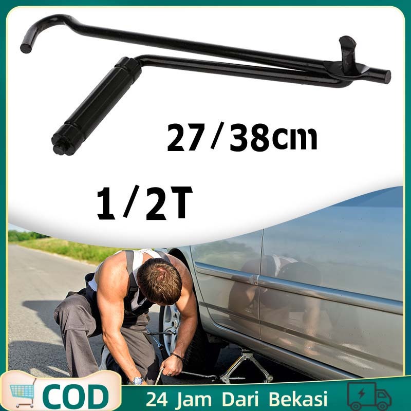 Engkol Dongkrak Mobil Handle Dongkrak Universal Gagang Dongkrak Mobil Alat Pemutar Dongkrak Mobil Ca