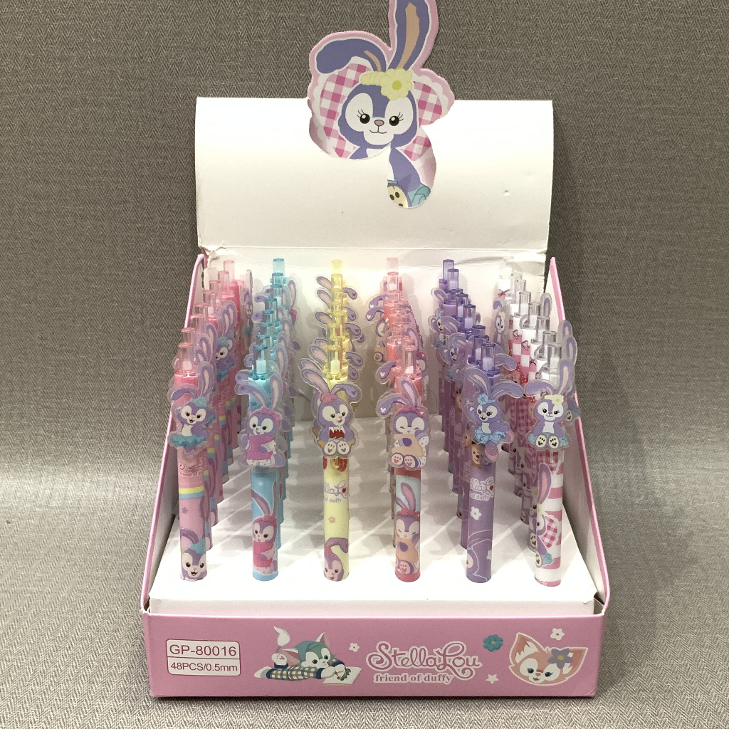 

Stella Lou Cute Ball Pen Per Pcs Pulpen Blue Gel Ink Ketebalan 0.5mm