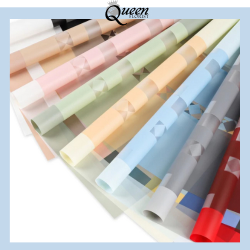 

Kertas Buket Bunga Flower Wrapping Cellophane Waterproof Florist KB72