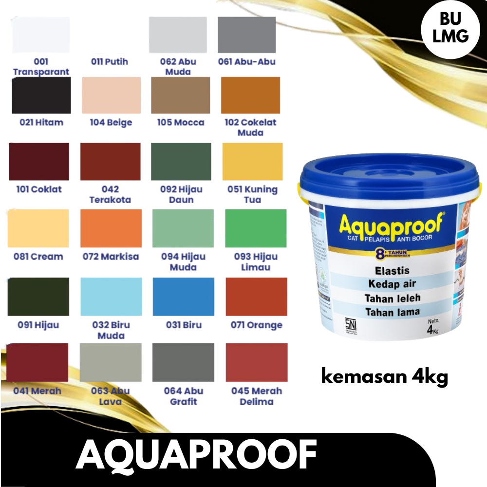 Aquaproof Anti Bocor || Cat Anti Bocor [Aquaproof 4kg]