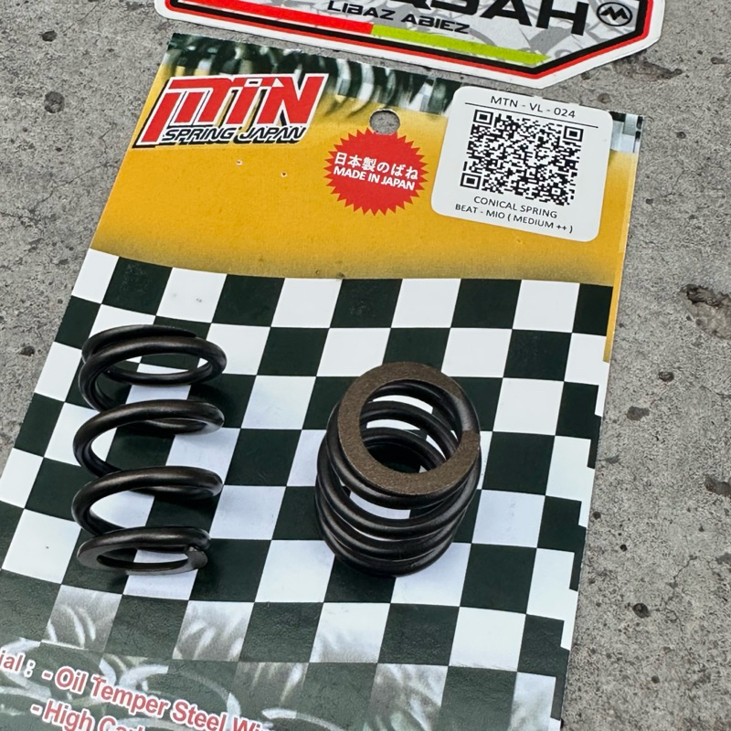 PER KLEP MIO BEAT KARISMA Conical Spring (MEDIUM) TINGGI 34 MTN JAPAN VL 024