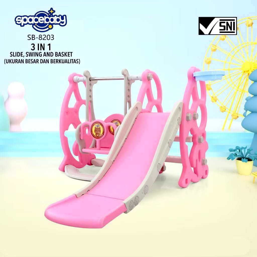 Perosotan Anak/Perosatan 3 in 1/Perosotan Kisubo VRT 119, VRT 111, Merk Now