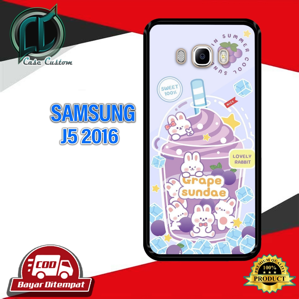 Case SAMSUNG J5 2016 Bisa Untuk Semua Type hp Juga [Motif BOBA] _Terbaru Case Kilau _Case Custom_Har