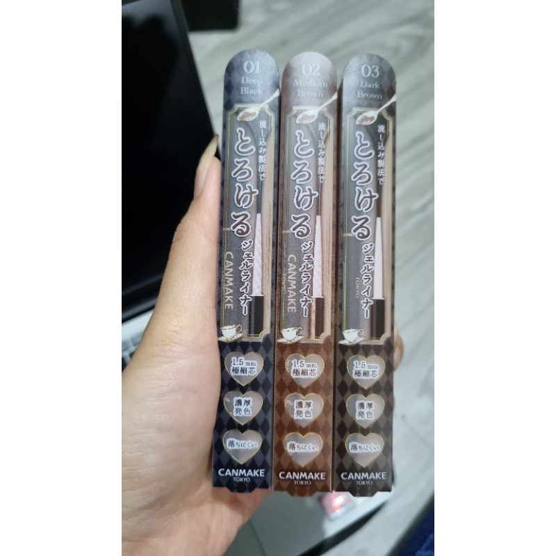 Eyeliner Canmake 01 02 03
