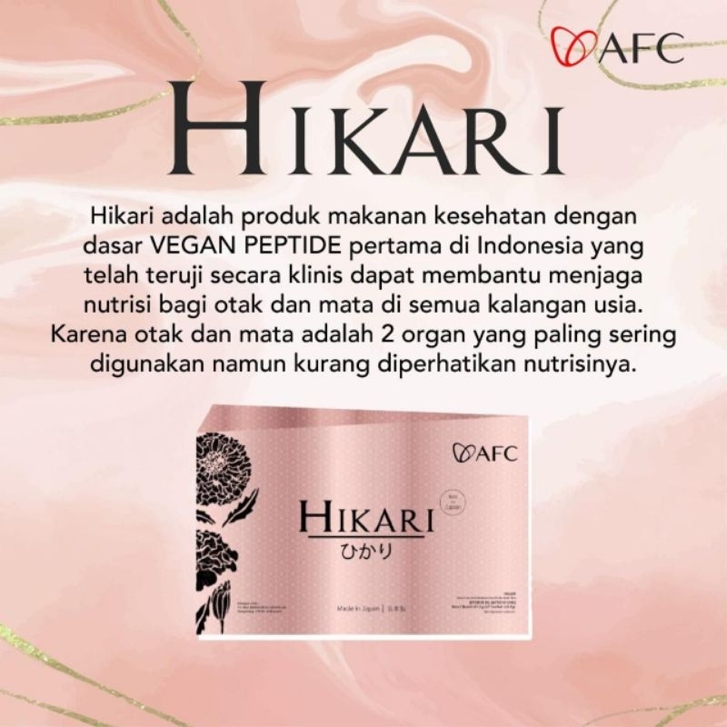 

Hikari AFC Original (Asli)