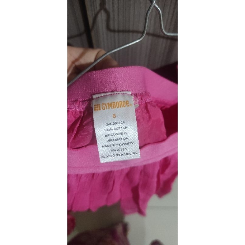 rok pink gymboree size 8