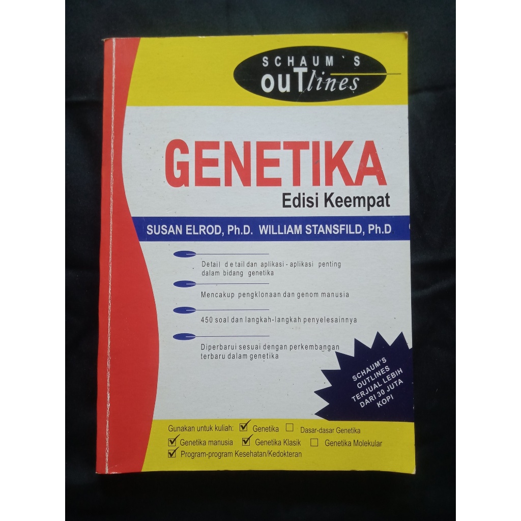 Schaum's Outline - Genetika (bekas)