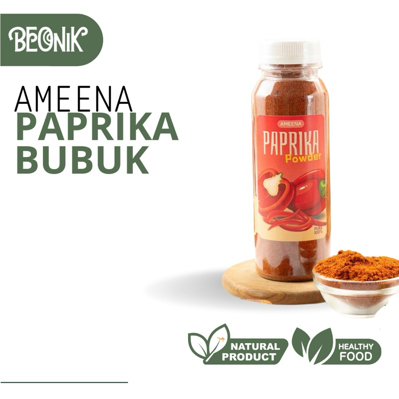 

Paprika Bubuk Murni Bell Pepper Powder 140 GR | Ameena Premium Quality