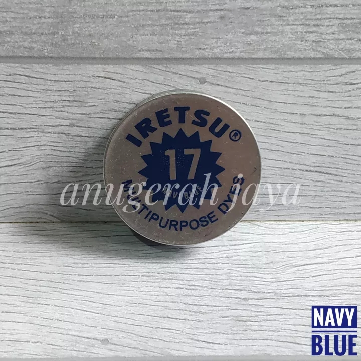 

Iretsu Pewarna Kain Pewarna Textile no 17 Navy Blue