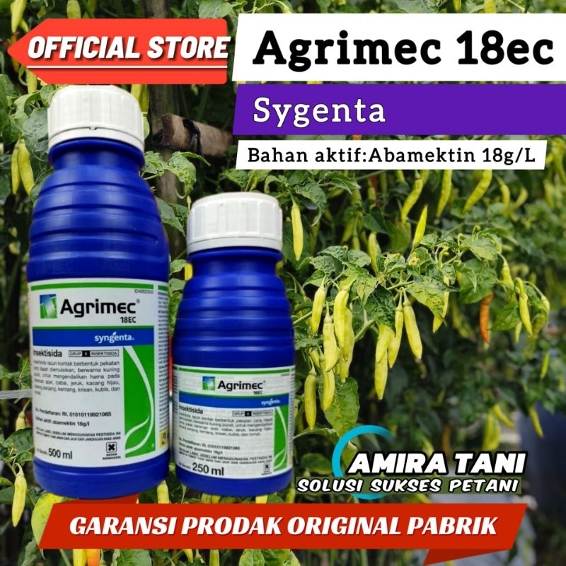 INSEKTISIDA AGRIMEC abamektin murni original