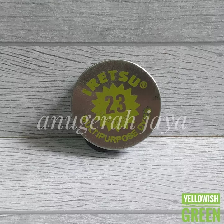 

Iretsu Pewarna Kain Pewarna Textile no 23 Yellowish Green