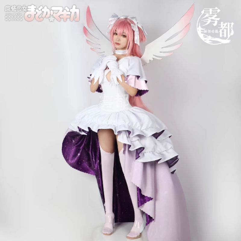 Kaname Madoka Madokami Costume Cosplay Puella Magi Madoka Magica [Brand Wudu]