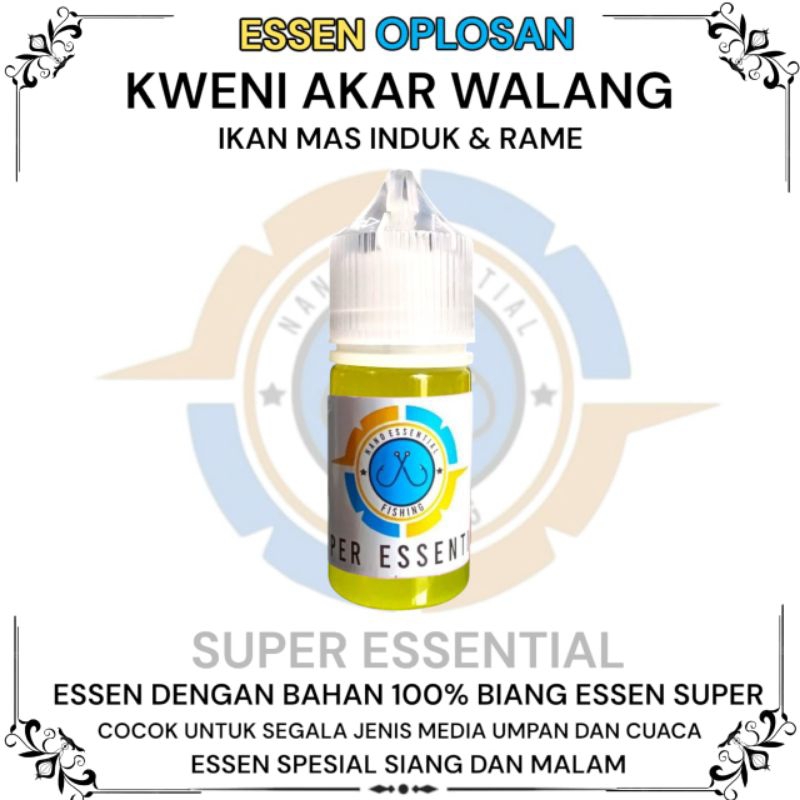 Essen oplosan kweni akar walang terbaik spesialis ikan mas induk rame