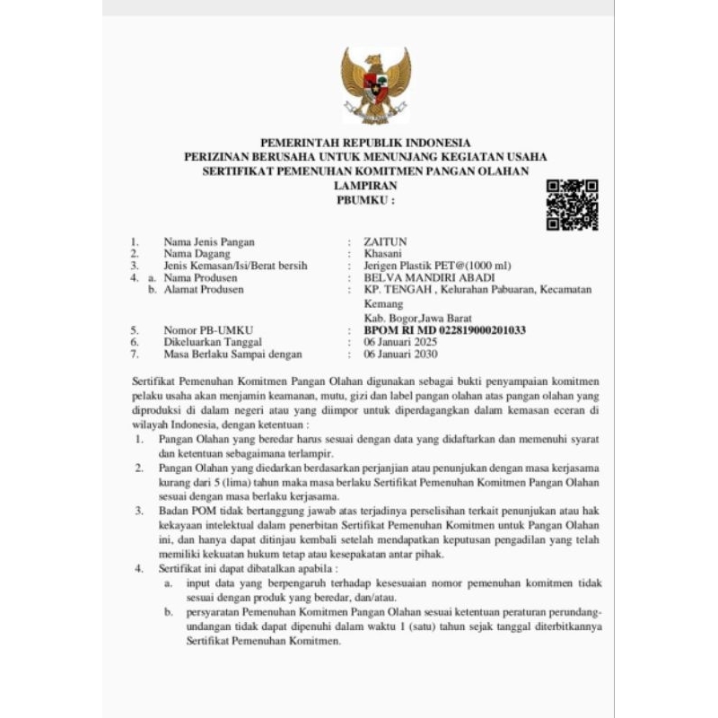 D3W Minyak Zaitun Khasani Extra Virgin 5 Liter ,Minyak Zaitun Pomace 5 Liter / Minyak Zaitun Asli /