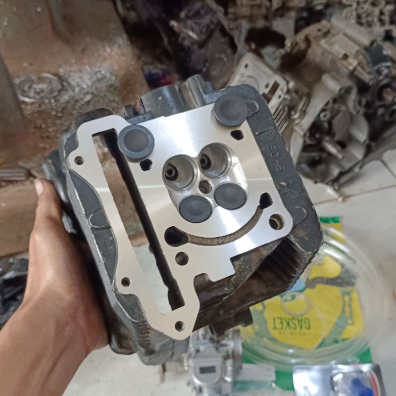 head satria Fu 24 22 200cc touring harian balap oke