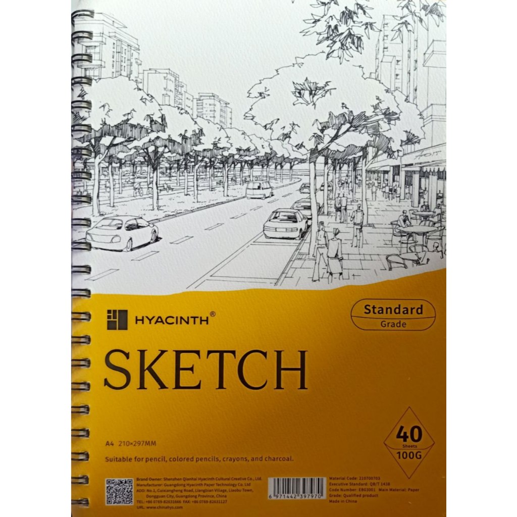 

Hyacinth Sketch Sketchbook Buku Gambar 40 lembar