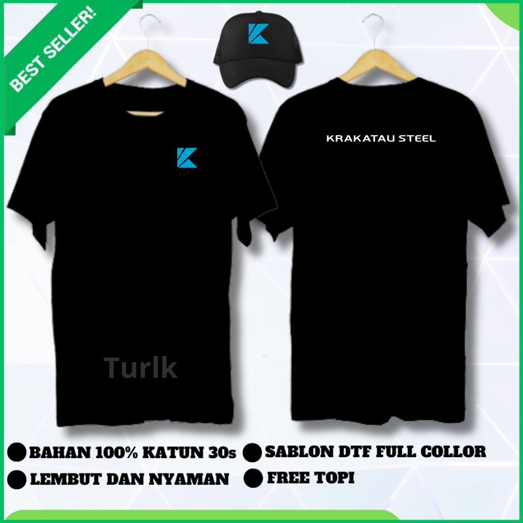 Kaos Krakatau Stell Tshirt Krakatau Steel Custom