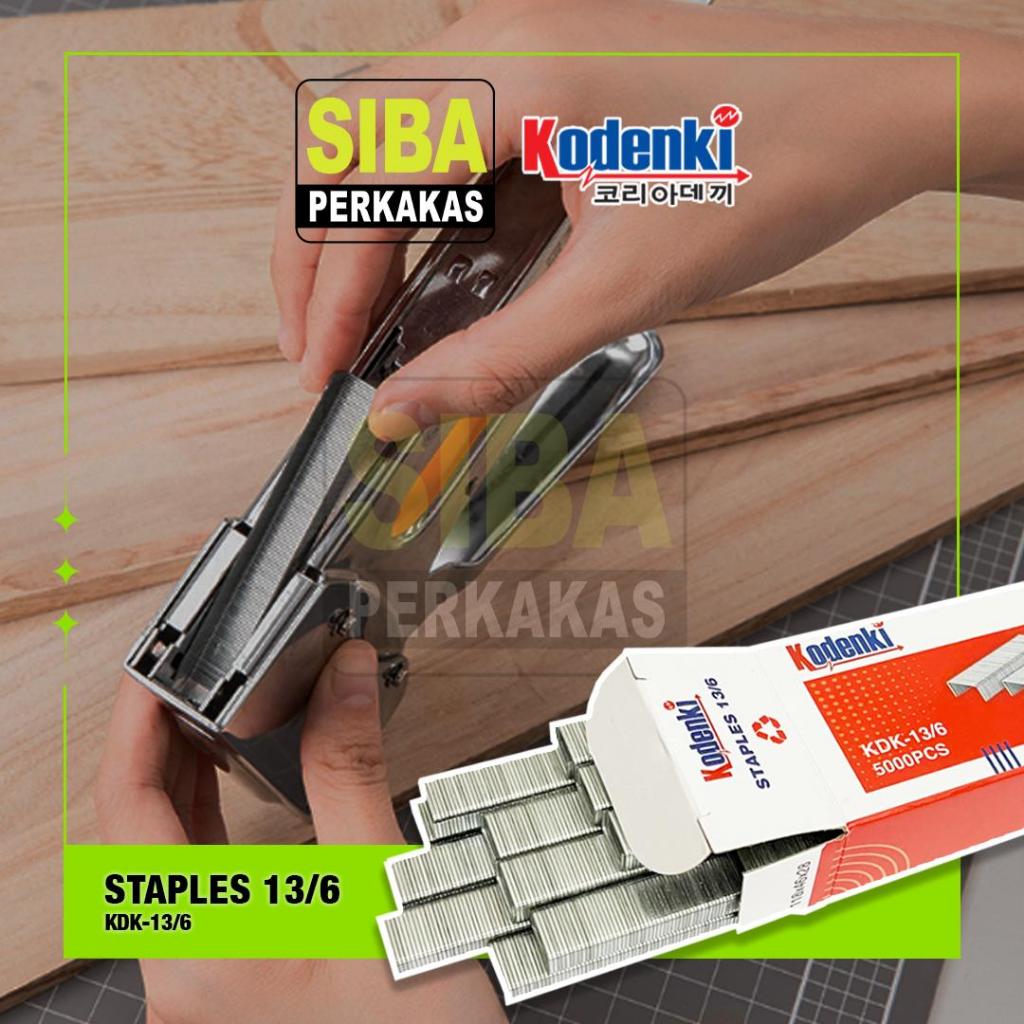 

Kodenki isi staples timbal R23 manual 13/6 mm anak hekter stapler gun - Anak staples gun R23 untuk job motor multi furniture mebel