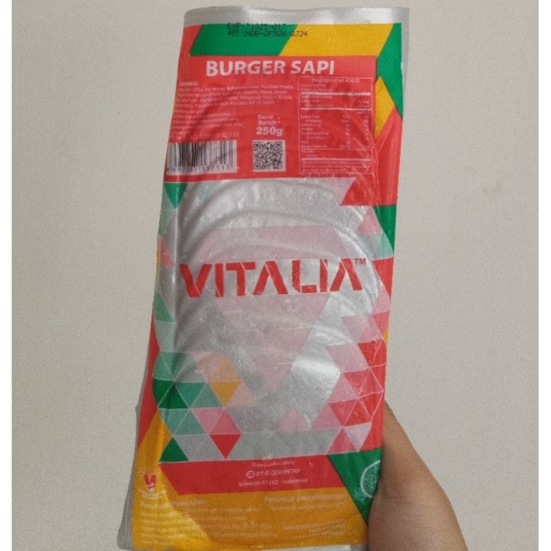 

Vitalia petty burger besar